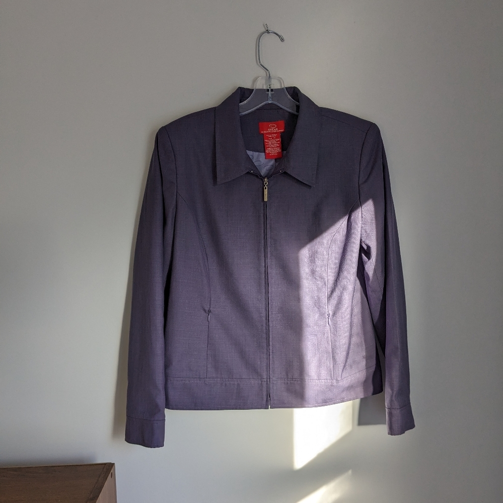 Oscar de la Renta | Blazer | Purple | Size 12 - Picture 1 of 6